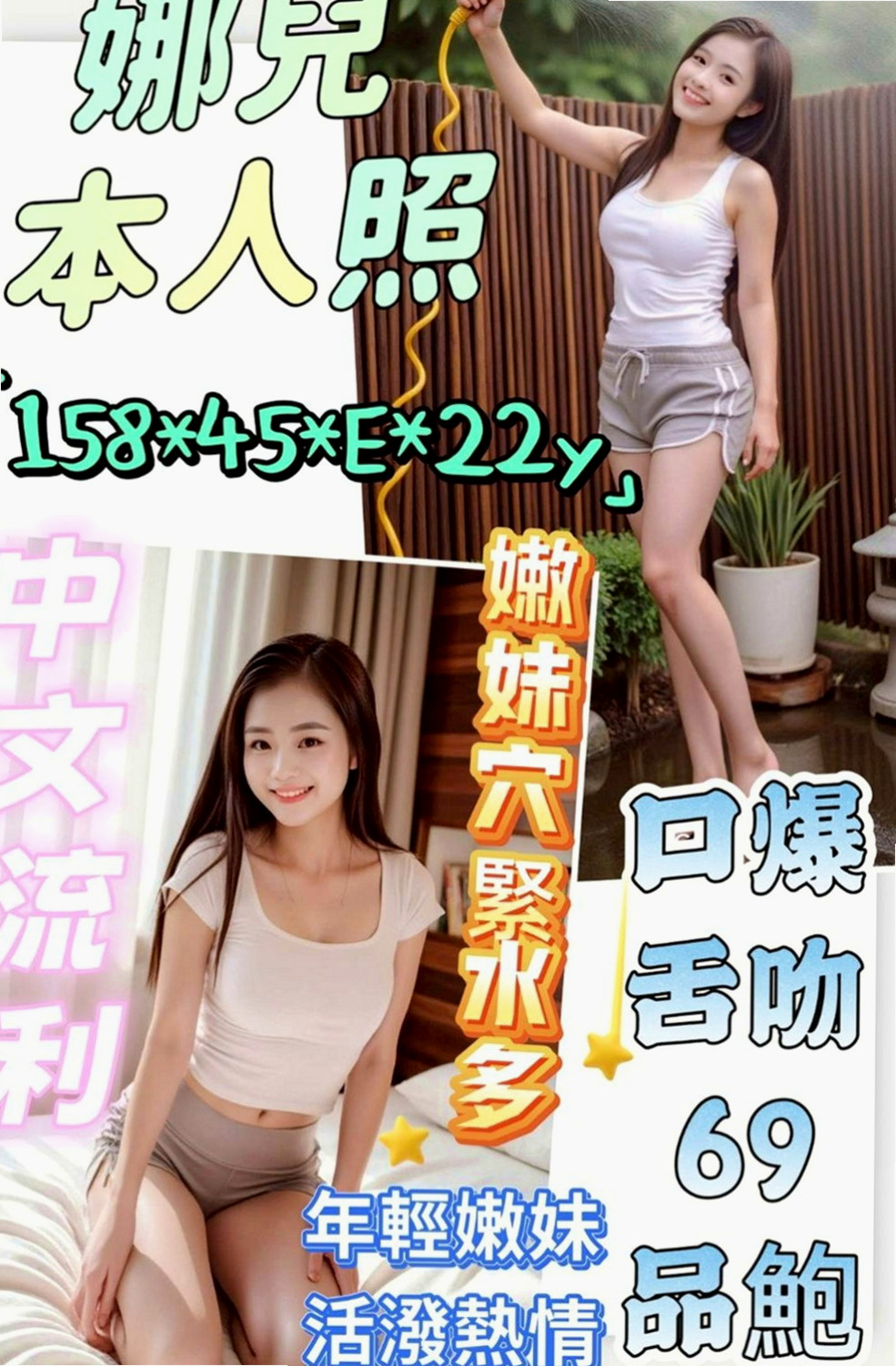 新竹外送茶莊：懷白 |外語老師|165cm|44kg|C罩杯|23歲|粉嫩小鮑魚可以舔   性愛知識豐富 喜歡黃色小說 渴望被愛