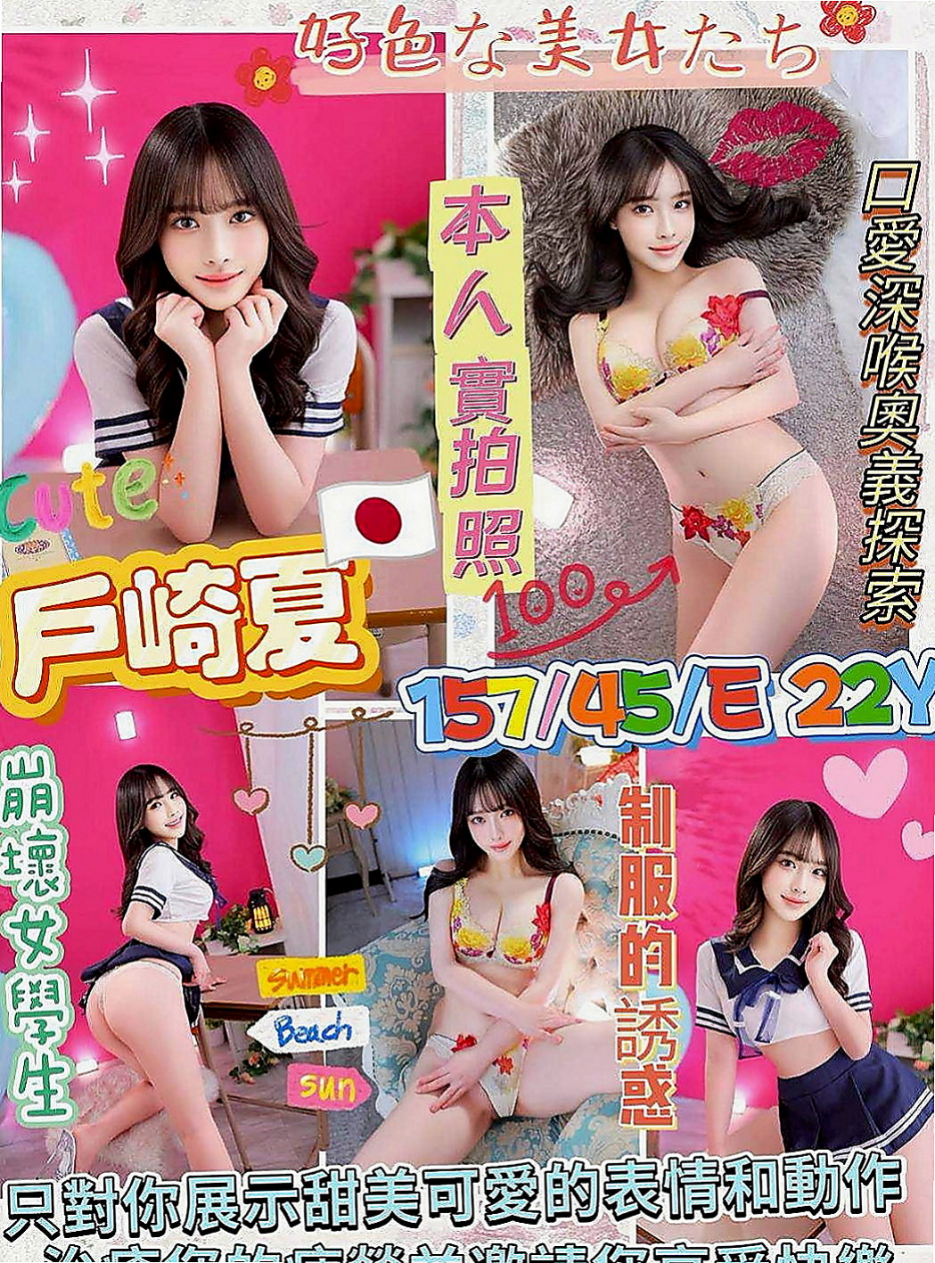旗津外約茶：錢尼 |風騷淫蕩女|165cm|43kg|E罩杯|20歲|長髮及腰雙峰堅挺水汪大S曲線~迷人翹臀  高潮會噴水 吸精到腿軟 很不錯的正妹 值得約唷！